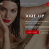 Vogue VIP Landing Page