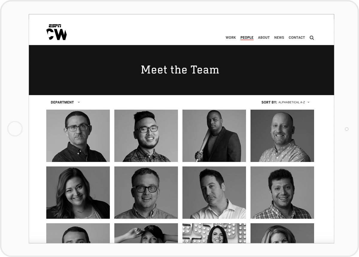 ESPN CreativeWorks - Meet the Team